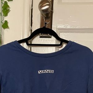 Vans Cropped Blue T-Shirt